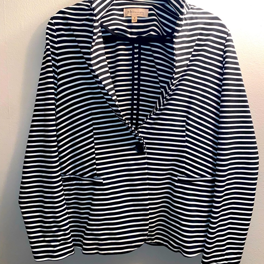 Philosophy Women’s Striped Blazer